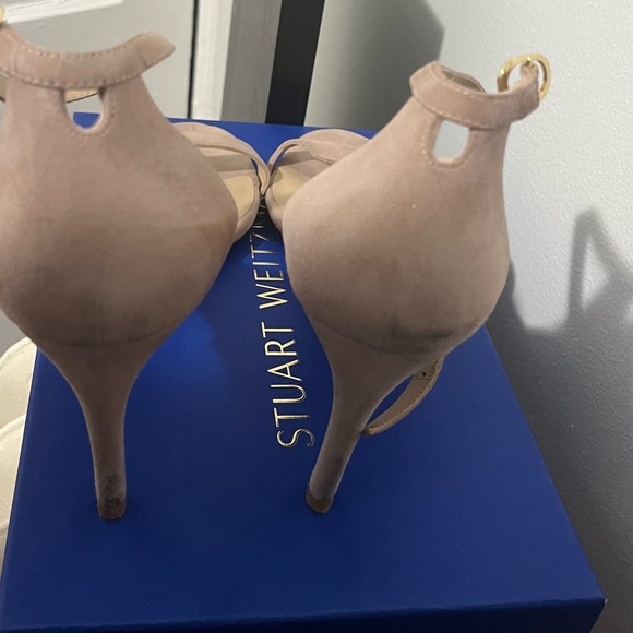 Stuart Weitzman- Size 11 NUNAKEDSTRAIGHT STRAP SANDAL Worn once - Picture 3 of 3
